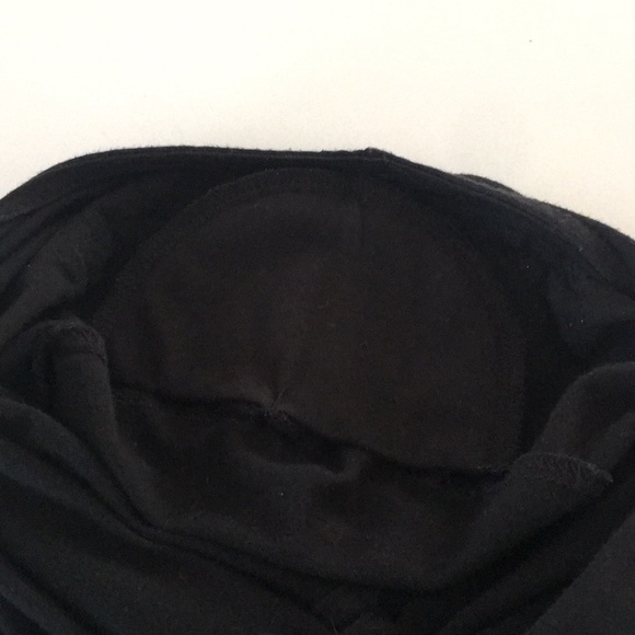 Forever 21 Shoulder Accent Black Tee - Picture 6 of 6